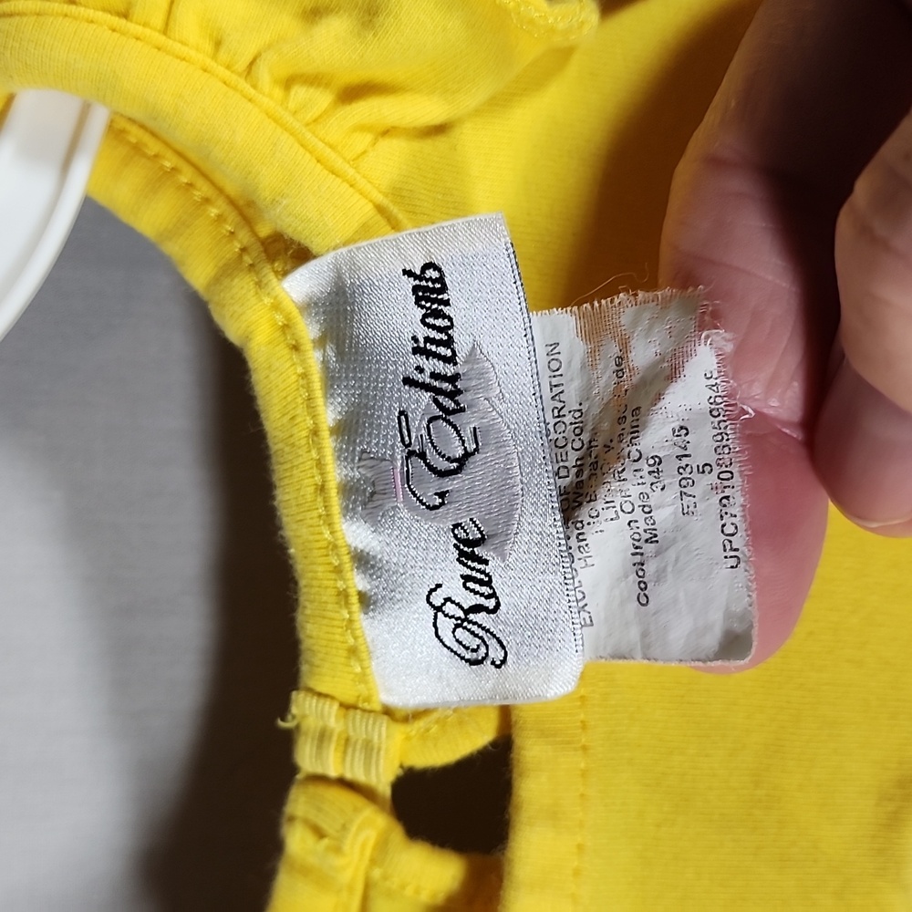 Rare Editions Girls Bee Dress Size 5 - Picture 3 of 4